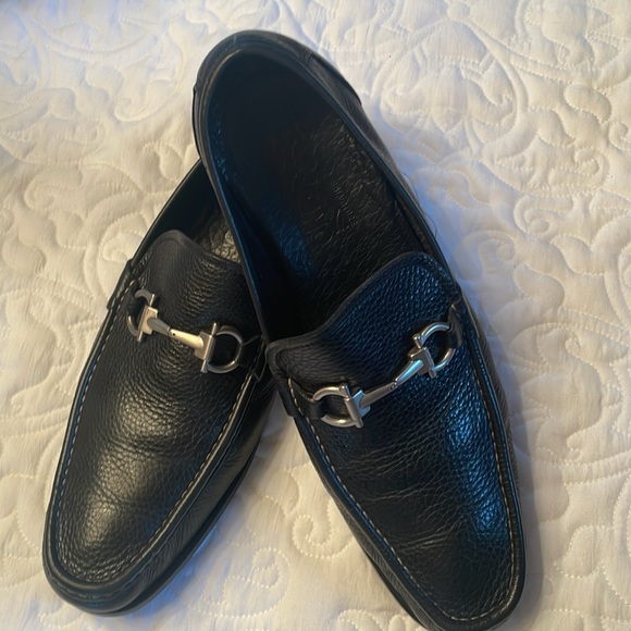 Salvatore Ferragomo Leather Dress Loafers. Size 10.5 - Picture 2 of 7
